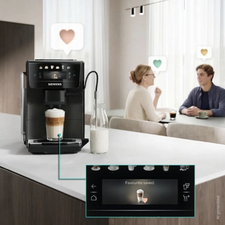 Cafetera de presión Siemens EQ600 iAroma TP603E08 de 15 bar