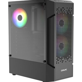 COOLPC Shadow Core ARGB Schwarz