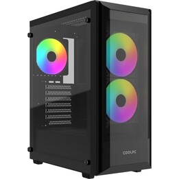 COOLPC Black Nebula ARGB Negro