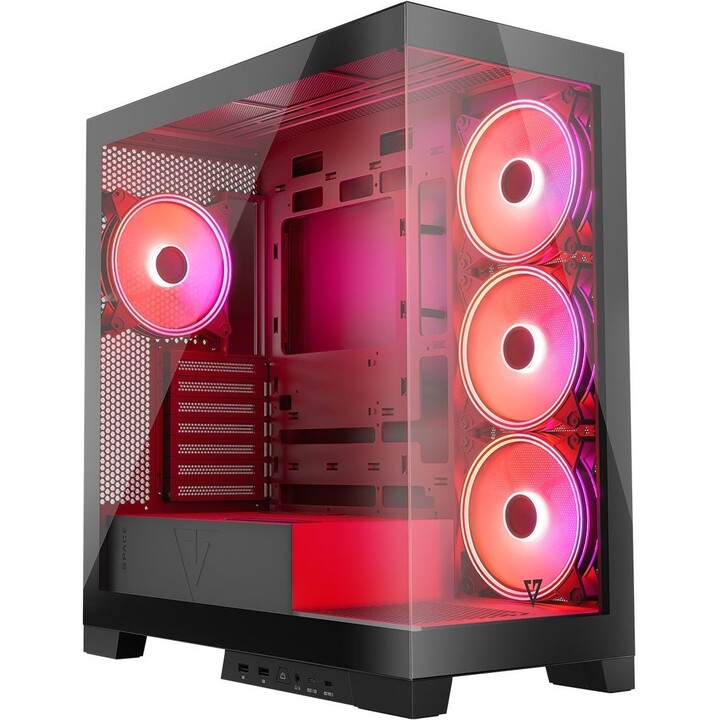 MODECOM Computer Case Volcano SPACE APEX ARGB MIDI USB 3.0 X 2 CYPE-C