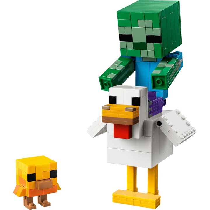 LEGO MINECRAFT 21582 O Cavaleiro da Galinha