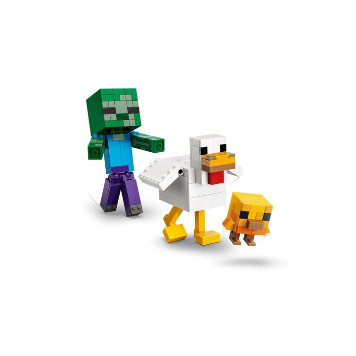 LEGO MINECRAFT 21582 O Cavaleiro da Galinha