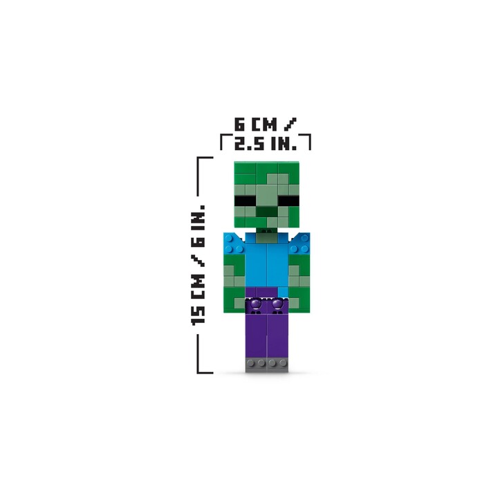 LEGO MINECRAFT 21582 Il Cavaliere del Pollo