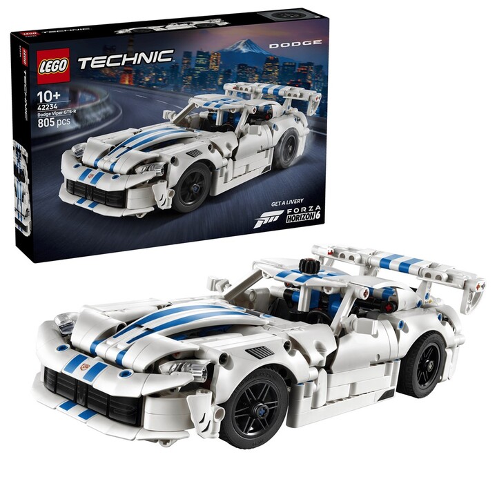 LEGO TECHNIC 42234 Dodge Viper GTS-R Carro Esportivo