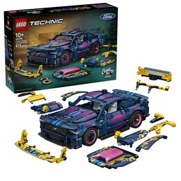 LEGO TECHNIC 42236 Garage personalizzato Ford Mustang GT