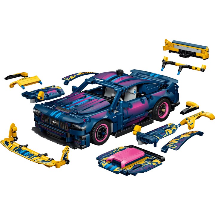 LEGO TECHNIC 42236 Garaje a medida Ford Mustang GT
