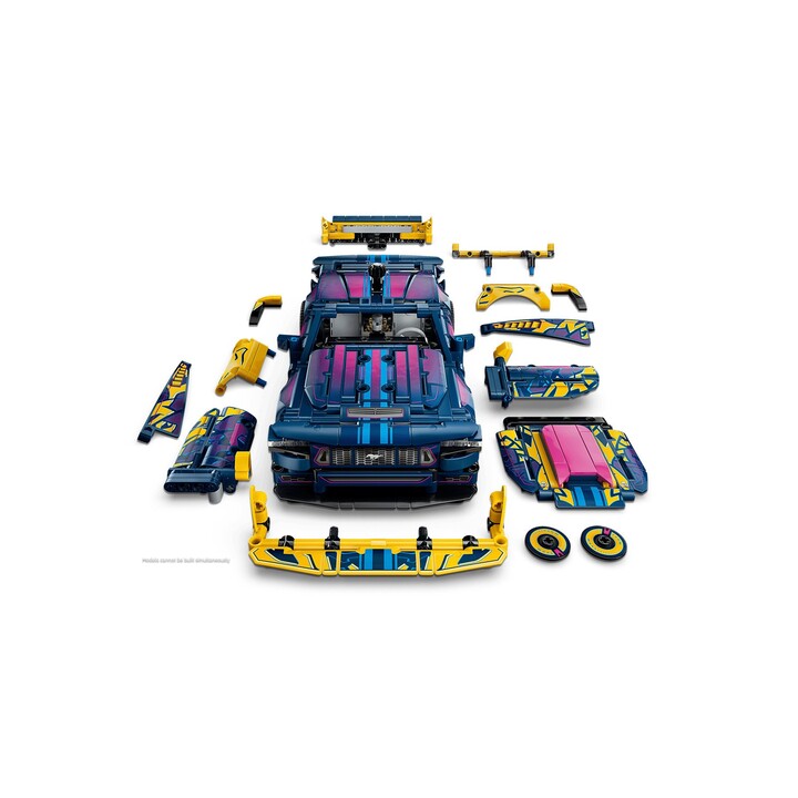 LEGO TECHNIC 42236 Garaje a medida Ford Mustang GT