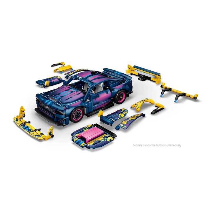 LEGO TECHNIC 42236 Garage sur mesure Ford Mustang GT