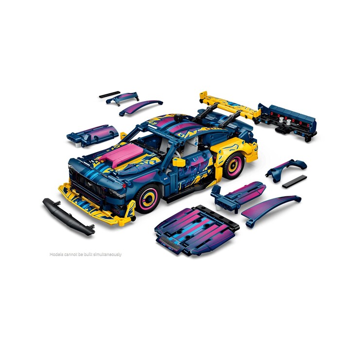 LEGO TECHNIC 42236 Garage personalizzato Ford Mustang GT