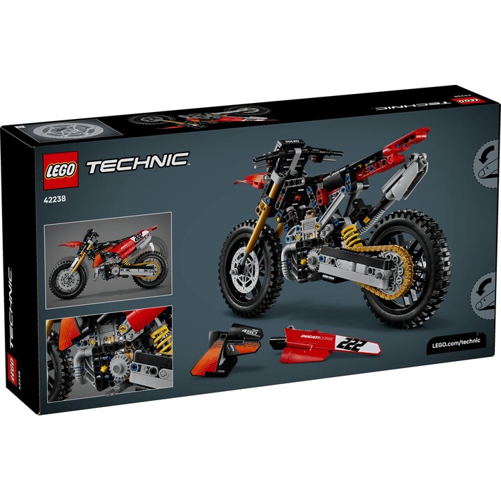 LEGO TECHNIC 42238 Ducati Factory Desmo450 MX