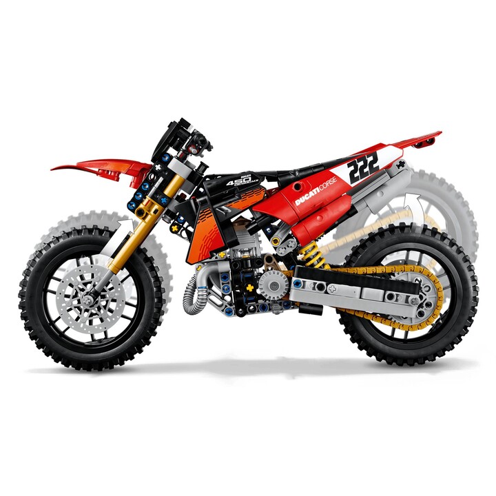 LEGO TECHNIC 42238 Fábrica Ducati Desmo450 MX