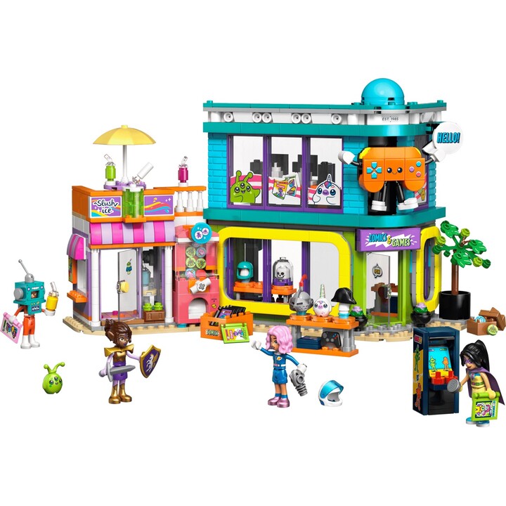 LEGO FRIENDS 42674 Comic Book and Video Game Shop