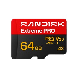 Carte mémoire microSDXC 64 Go UHS-I/SDSQXCU-064G-GS6MA SANDISK