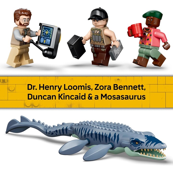 LEGO Jurassic World 77983 - Ataque del barco del Mosasaurio