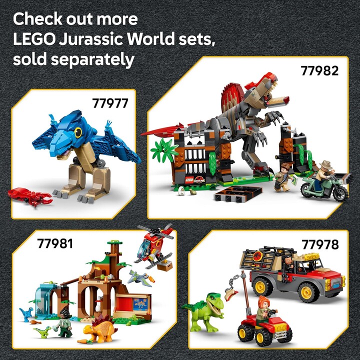 LEGO Jurassic World 77983 - Ataque del barco del Mosasaurio