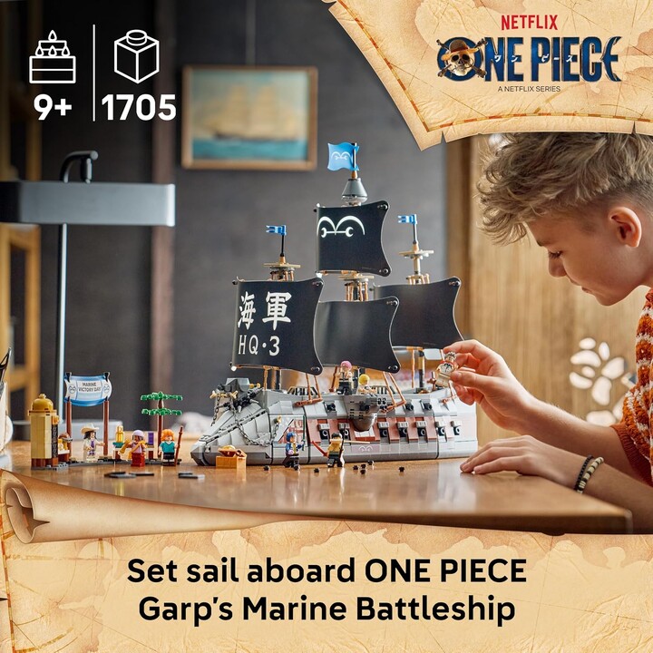 LEGO One Piece 75646 - La nave di Garp
