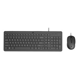 HP Inc. 240J7AA#ABD Teclado e mouse com fio HP 150