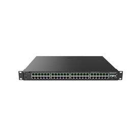 Switch gerenciável de camada 2 Gigabit Ethernet (10/100/1000) com Power over Ethernet (PoE) Ruijie Networks RG-NBS3100-48GT4SFP-