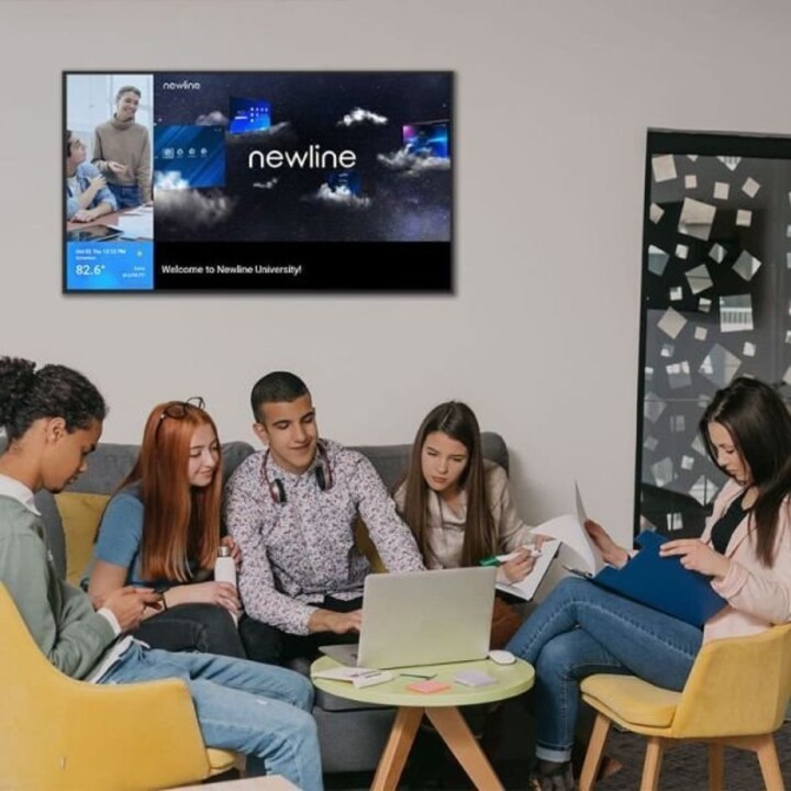 Newline DSX-8626, display per segnaletica digitale 4K da 86"