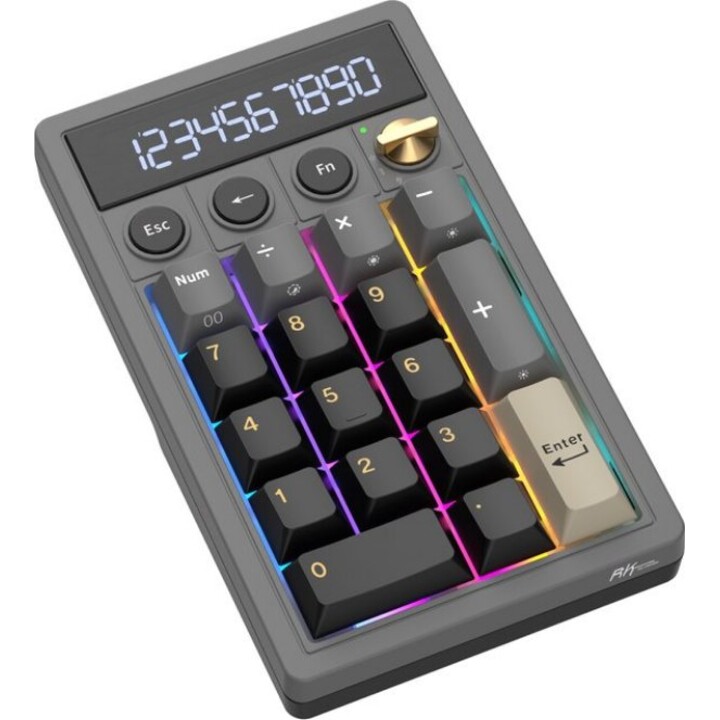 Royal Kludge RKM20 RGB Hot-Swappable Switch Cream Phantom Keyboard