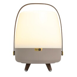 Caixa de Som Monofônica Portátil Kooduu Lite-up Play 2.0 Bege, Branca, Madeira 10 W