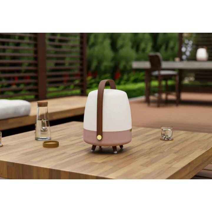 Kooduu Lite-up Play 2.0 Tragbarer Mono-Lautsprecher Beige, Weiß, Holz 10 W