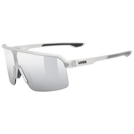 Occhiali multisport unisex Uvex Ramp con mezza montatura, grigi