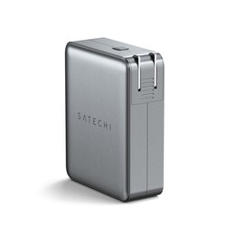 Satechi ST-W145GTM Universal Mobile Device Charger, Silver, AC Power, Fast Charging, Indoor