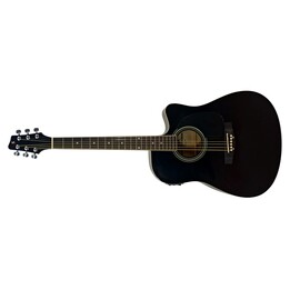 Stagg SA20 DCE BLK - electro-acoustic guitar