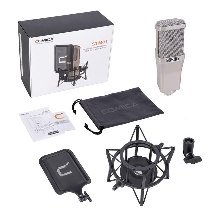 ikan STM01 microphone Gray Studio microphone