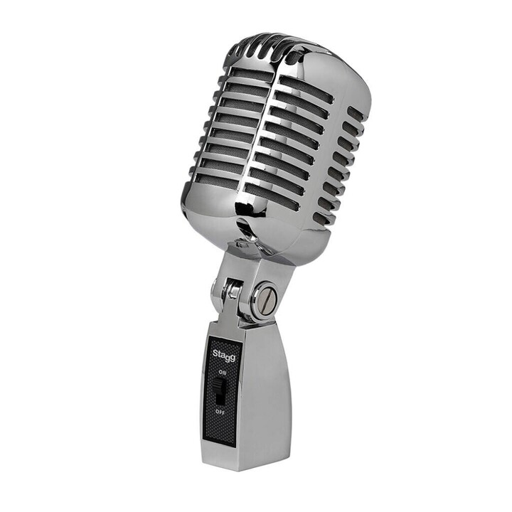 Microfone dinâmico Stagg Vintage SDM 100
