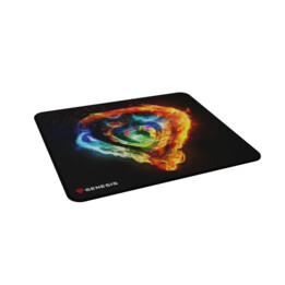 Tapis de souris gaming Genesis Carbon 500M Fire G2, multicolore