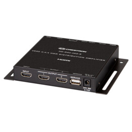 Amplificateur de distribution HDMI Crestron 1:2 avec prise en charge 4K60 4:4:4 et HDR (HD-DA2-4KZ-E) 6509696
