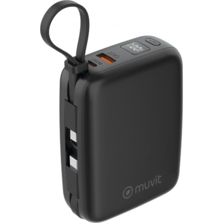 Powerbank 20000mAh Muvit For Change MCCHP0015/ 65W/ Nero
