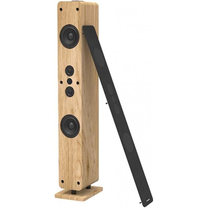 Thomson sound tower 120w usb aux mando wood ds702