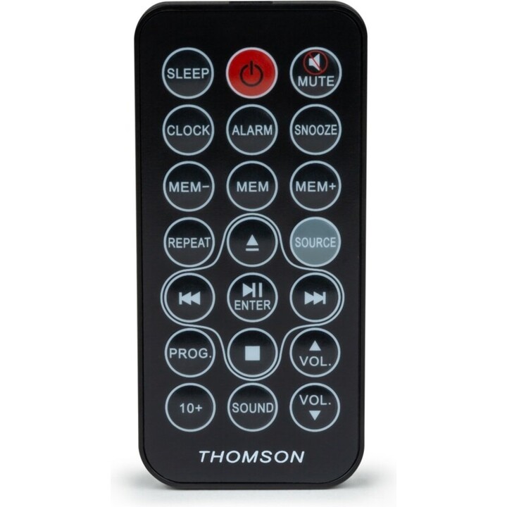 Thomson micro sound system bt radio fm cd mp3 usb white mic201ibt