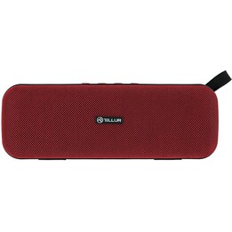 Enceinte Bluetooth Tellur Loop 10 W, couleur rouge.