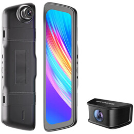 Dashcam Spiegel Retrovisor DDPai Mola E3 NEUE VERSION 2CH 2K + 1080P WiFi Vision Nocturna