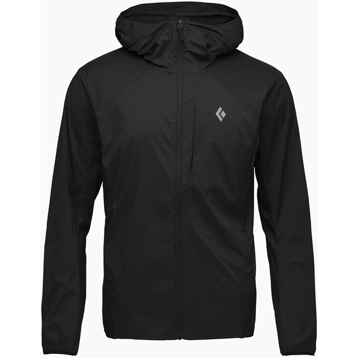 Chaqueta softshell Black Diamond Alpine, color negro