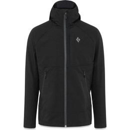 Chaqueta softshell Black Diamond, negra