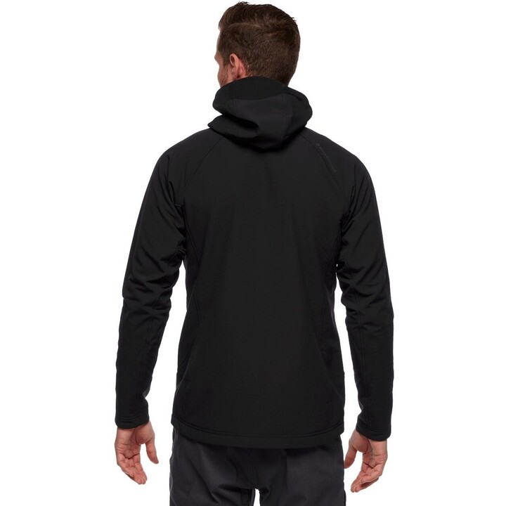 Casaco softshell Black Diamond, preto