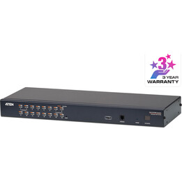 16-port Cat5 KVM PS/2+USB KH1516A