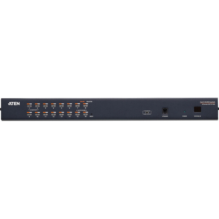 16-Port Cat5 KVM PS/2+USB KH1516A