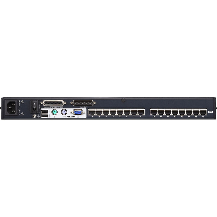 KVM Cat5 de 16 puertos PS/2+USB KH1516A