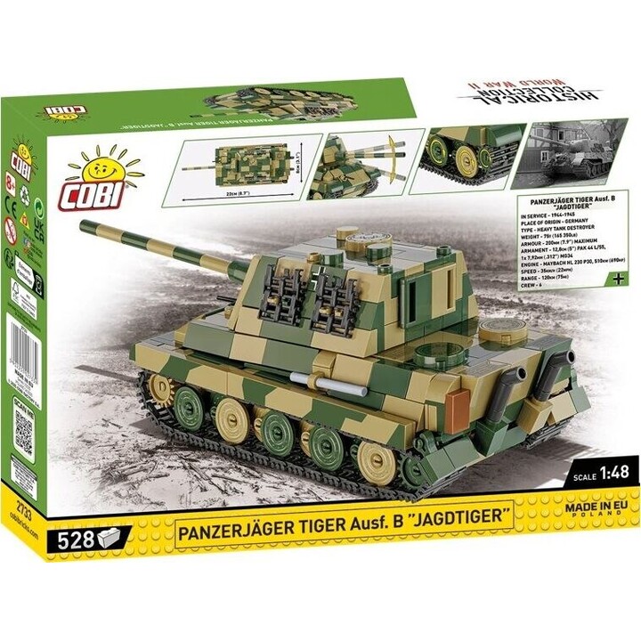 Blocchi Panzerjager Tiger Ausf.B Jagdtiger