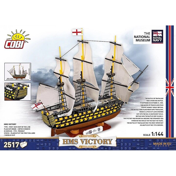Cobi Factory SA HMS Victory Kriegsschiff grau