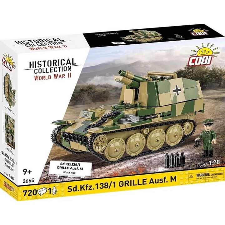 Blöcke SD.KFZ.138/1 Gitter 720 Elemente