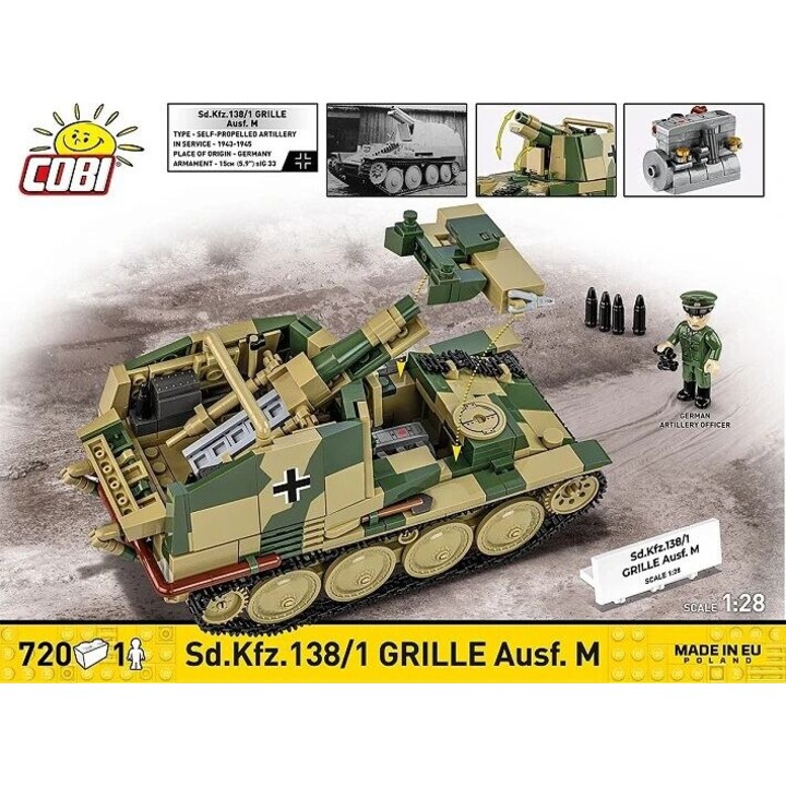 Blocs SD.KFZ.138/1 Grille 720 éléments