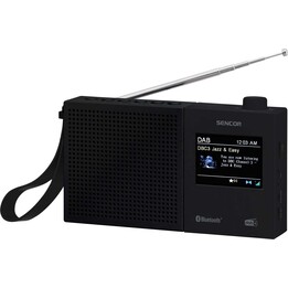 Radio SRD 7790B DAB+ FM/BT/USB con display LCD da 2,4 pollici