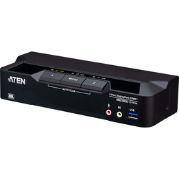2-Port USB 3.0 8K DP KVMP-Schalter